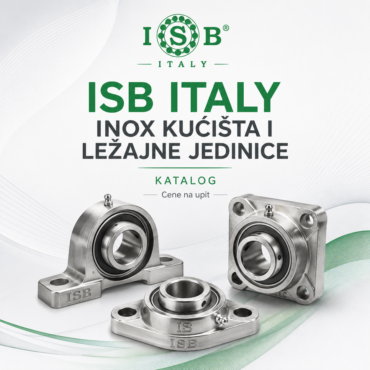 ISB ITALY – INOX KUĆIŠTA I LEŽAJNE JEDINICE